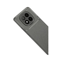 Durukar Redmi Note 14 Pro Plus Kılıf Auto Focus Karbon Kapak - Gri