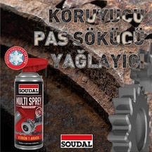 Soudal Multi Sprey 400 Ml Pas Sökücü Çok Amaçlı Yağlayıcı