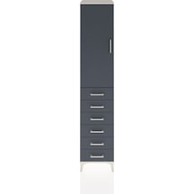 Hyperion Dolap 2 Raflı 6 Çekmeceli Tek Askılı 44x44x221 Aytaş... Aytaşı