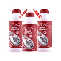Nova -40 Derece Kırmızı G12 Antifriz 1.5Litre X3
