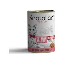Anatolian Premium Adult Salmon Somonlu Yetişkin Kedi Konservesi 400 G
