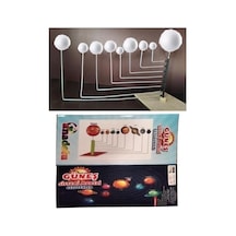 Artlantis Güneş Sistemi Modeli 1 Paket Gezegenler Sistemi Strafor Köpük Top Maket Deney Okullar Için Öğretici Genel