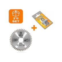 Daire Testere Ahşap Kesme Testeresi 115 Mm 40 Diş + Matkap Aparat