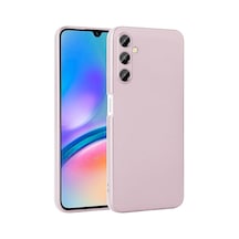 Zore Galaxy A17 Kılıf Zore Premier Silikon Kapak - Rose Gold