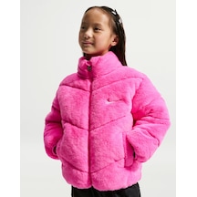 Nike Nıke Quılted Faux Fur Jkt Kız Çocuk Mont 36n974 Afn