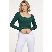 Doremi Seamless Straplez Uzun Kollu Fitilli Büstiyer 001