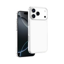 - 17 Pro Max İle Uyumlu Soft Arkası Mat Slim Kaymaz Çizilmez Kılıf - Şeffaf