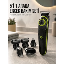Erkek Kişisel Bakım Seti Çok Amaçlı Sakal Vücut Burun Kulak Tıraş