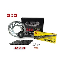 Zincir Dişli Seti Honda Nc X 750 Cc 2021-2022 / Honda / Nc X / 750cc / Zincir: Dıd-520vx3 Çelik -114 / Ön Dişli: Jt 16t / Arka Dişli: Sunstar