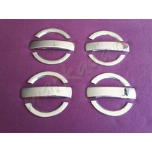 Woc Chrome Fiat Doblo Krom Kapı Kolu 2000-2012 4 Kapı Paslanmaz Ç