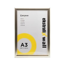Ekstrafix Çerçeve A3 29,7x42cm Gümüş