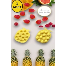 Silikon Buz Kalıbı Silikon Yapışmaz Buzluk Ananas Buz Kalıbı Diğer