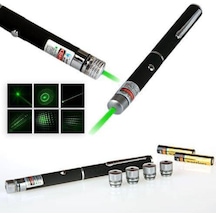Yeşil Lazer Pointer 5000 Mw 15 Km Etkili Tek Başlık 5 Model Çok Renkli