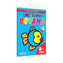 Yaş Renkli Şirin Boyama 1 - 2+ Yaş