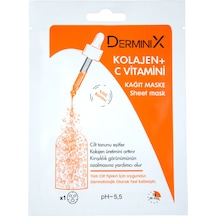 Derminix Kolajen + C Vitamini Kağıt Maske Seti 1 Adet