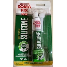 Soma Fıx S50 Genel Amaçlı Silikon 50 Ml - Şeffaf