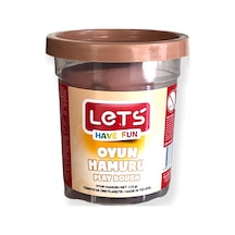 Lets Oyun Hamuru Tek Renk Ten Rengi 110 Gr L8440-12 Çok Renkli