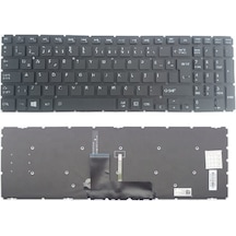 Toshiba Uyumlu L50-B-160 L50-B-163 L50-B-169 Klavye Siyah TR / ışıklı