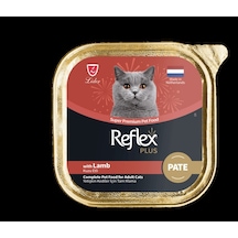 Reflex Plus Pate Kuzu Etli 85 Gr Yetişkin Konserve Kedi Maması