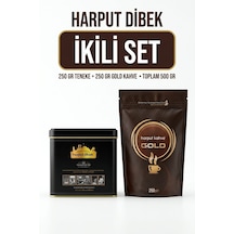İkili Set 250 Gr Teneke Kutu Dibek Kahvesi + 250 Gr Gold Kahve Toplam 500 Gr Diğer