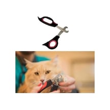 Ergonomik Çelik Uçlu Evcil Hayvan Tırnak Makası, Kaymaz Tasarım 0