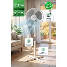Kiwi Kfan-7417l Standlı Vantilatör 3 Kademe & Salınım & 70 Cm Stabil Taban