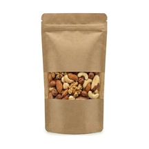 Meldoro Pencereli Doypack Kilitli Poşet 13x22,5 Cm - 50 Adet - Dik Duran Kilitli Torba, Orta Boy Yaklaşık 250 Gr Malzeme İçin