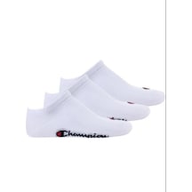 Champion Unisex Socken, 3 Paar - Sneaker Socken Basic Schwarz