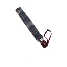 Baginn Snotline-april Kadın Şemsiye Otomatik Açılır 10telli Kapalı Boyut 40 CM 95 CM Çap Yeşil Ekose 001