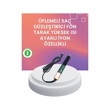 3'ü 1 Arada Çok Fonksiyonlu Saç Şekillendirme Cihazı Termal Koruma Kurutma Düzleştirme Fırçalama 140-400 F Mh-hs5279-7826