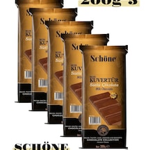 Schöne Profesyonel Mini Sütlü Kuvertur 200gr 5