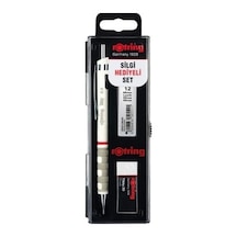 0.5 Mm Beyaz Versatil Kalem, Silgi Ve Yedek Uç