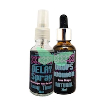 L.xxx 30 Ml Erkeklere Özelsprey + Kadınlara Özel Uyarıcıdamıa 30 Ml