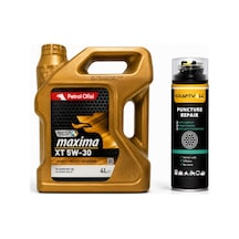 Petrol Ofisi Maxima XT 5W-30 4 L + Lastik Tamir Kiti 400 ML