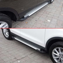Audi Q7 Yan Basamak Koruma 2015 Sonrası Lüx Tip Noktalı