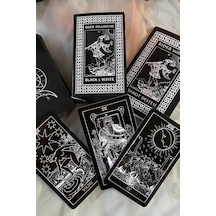 Tarot Kartlartı Destesi Black & White