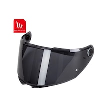 Mt Kask Camı Mt-v-28b Siyah Thunder 4, Stinger 2, Braker Uyumlu