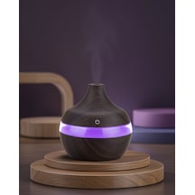 Ultrasonik Aroma Difüzör 7 Renk Led 300 Ml Uczzz4562ahşap
