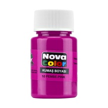 Nova Color Kumaş Boyası Şişe-Pembe