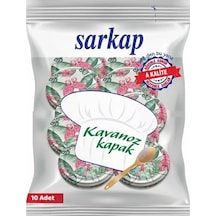Sarkap Desenli Kavanoz Kapağı 10 Lu Paket