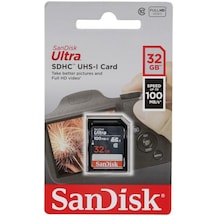 Sandisk Ultra 32Gb Sdhc 100Mb/S Hafıza Kartı