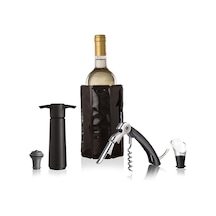 Vacu Vin Şarap Seti 5 Parça - Kutulu - Siyah