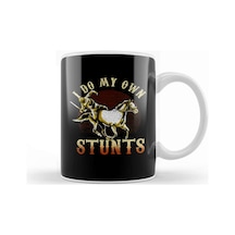 I Do My Own Stunts Horse Riding Competition Skills Kupa Bardak Porselen Karışık