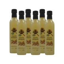 Ceviz Sirkesi 6x500 Ml %100 Katkısız Doğal Özel Üretim