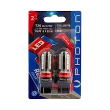 Photon T20 21/5w Çift Duy Red Kırmızı Can-bus Exclusıve Serıe Ph7215 R Ex