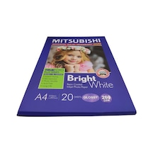 Mitsubishi A4 260 G Parlak Inkjet Kağıt