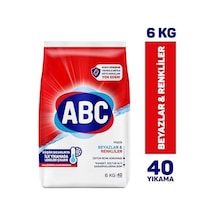Abc Deterjan Matik Beyazlar & Renkliler 6 Kg