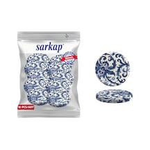 Sarkap Kavanoz Kapağı, 82mm, Hava Geçirmez, Sızdırmaz, Konserve İçin Uygun, 10'lu Paket Sarmaşık Açık-ahşap
