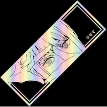 Gökkuşağı Rengi-30 Cm X 11 Cm-japon Anime Kız Çıkartmaları Jdm Tampon Tarzı Araba Sticker Hava Koşullarına Dayanıklı Ho