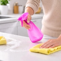 Lexroo Sprey Şişesi 700 Ml, Su Bulaşık Deterjanı, Tetikli Püskürtmeli Fısfıs Cam Temizleme Mor